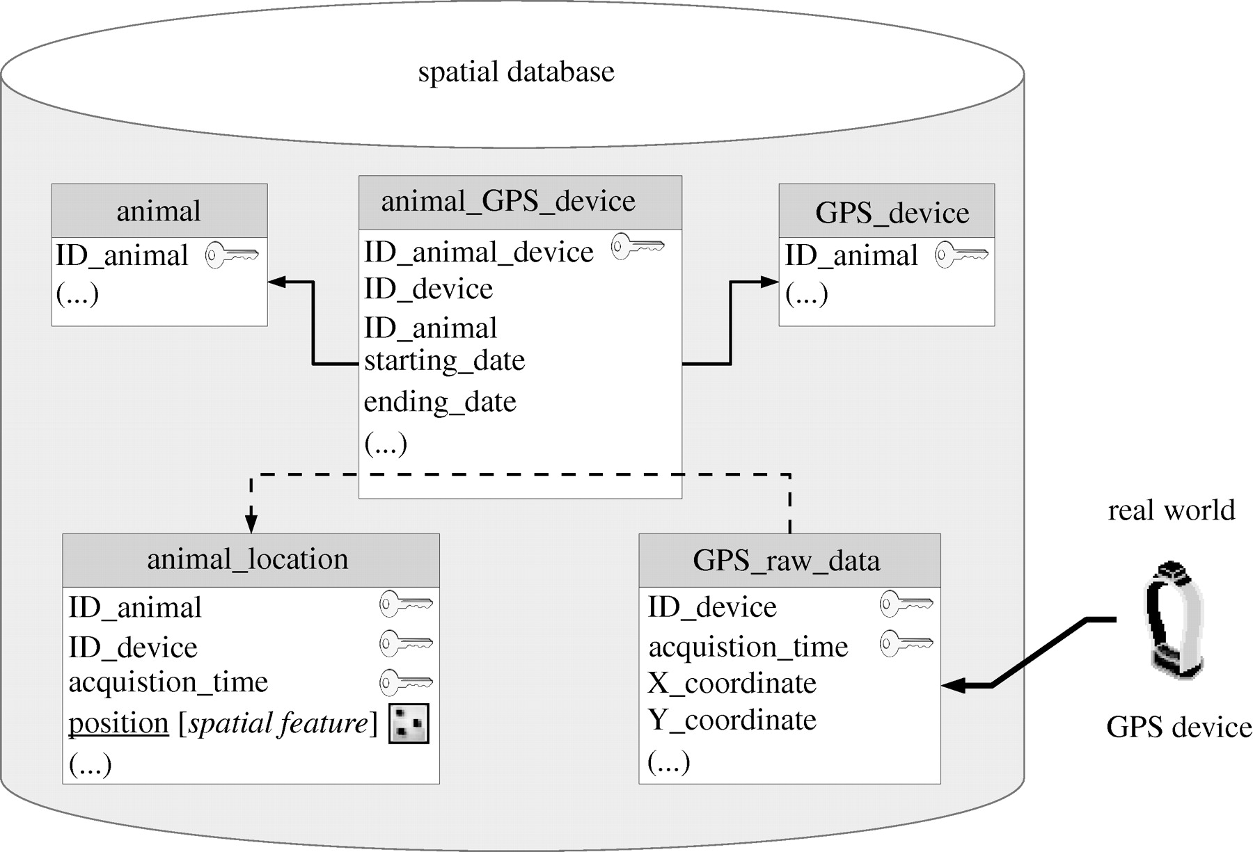 animal telemetry core data model